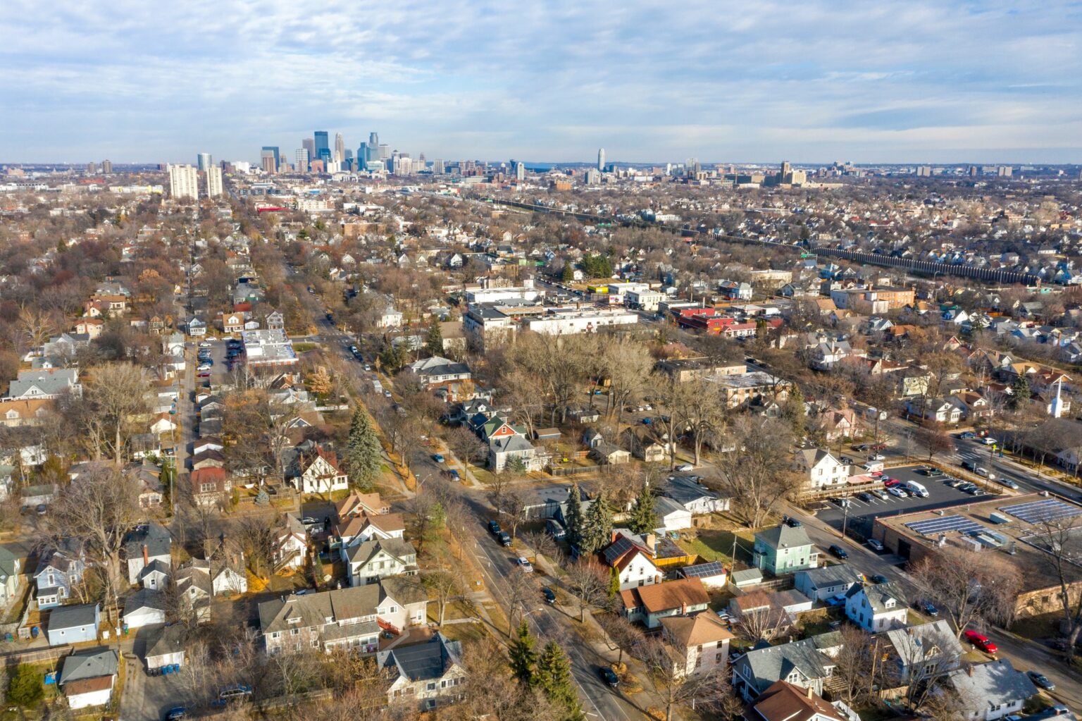 Real Estate Drone Photography of Minneapolis St Paul